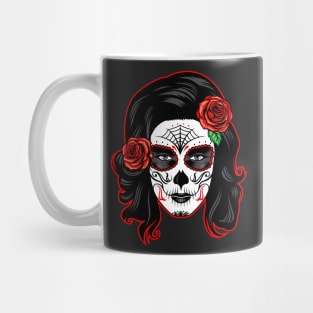 Sugar Skull Lady Mug